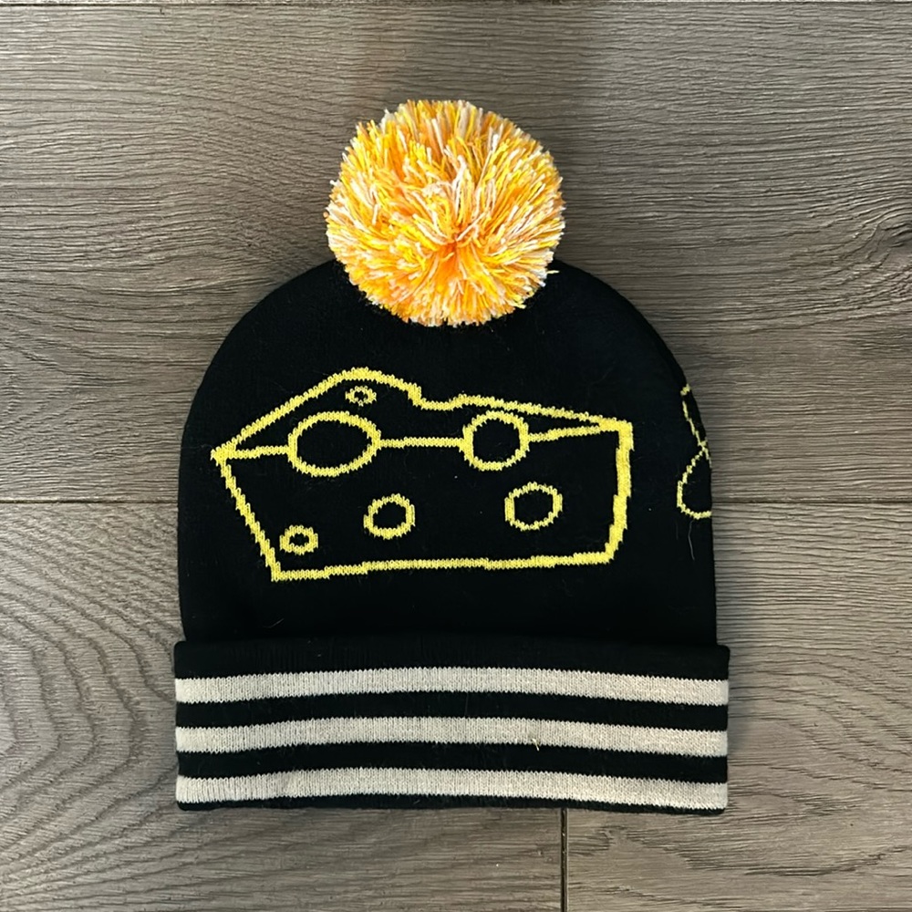 “The Grilled Cheeserie” Beenie Hat NWOT